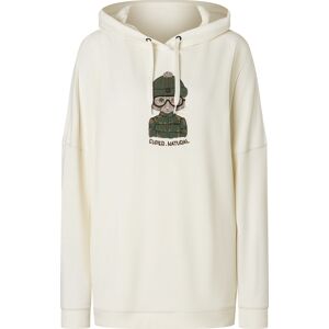 super.natural Women's Snow Cat Hoodie Fresh White/Various XS super.natural Women's Snow Cat Hoodie Fresh White/Various XS