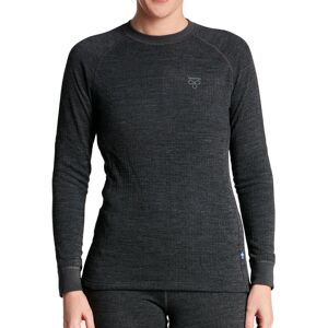 Termo Women's Wool Round Neck Ls Grey Melange XS Termo Women's Wool Round Neck Ls Grey Melange XS