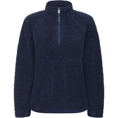 Röhnisch Women's Cloud Pile Anorak Indigo S Röhnisch Women's Cloud Pile Anorak Indigo S
