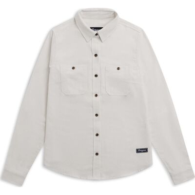 Bergans Women's Nordmarka Flannel Shirt Arctic White M Bergans Women's Nordmarka Flannel Shirt Arctic White M