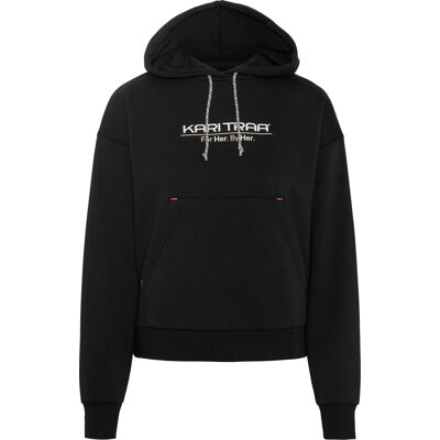 Kari Traa Women's Anelie Logo Hood Black M Kari Traa Women's Anelie Logo Hood Black M