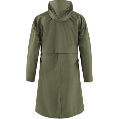 Fjällräven Women's Vardag Rain Parka Laurel Green S Fjällräven Women's Vardag Rain Parka Laurel Green S