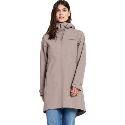 Didriksons Women's Bea Parka 6 Ash Brown 34 Didriksons Women's Bea Parka 6 Ash Brown 34
