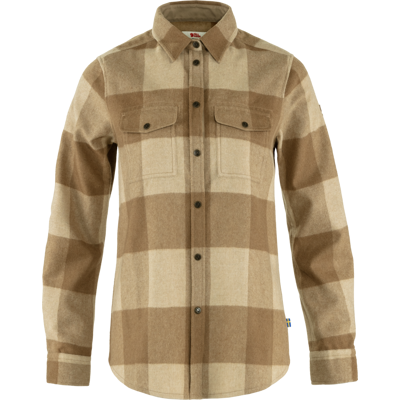 Fjällräven Women's Canada Shirt Buckwheat Brown-Light Beige XS Fjällräven Women's Canada Shirt Buckwheat Brown-Light Beige XS