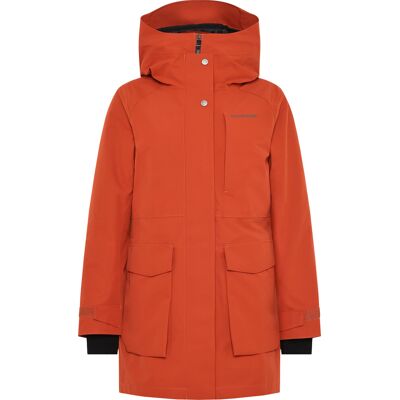 Didriksons Women's Harriet Parka Rust 34 Didriksons Women's Harriet Parka Rust 34