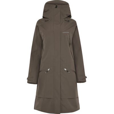 Didriksons Women's Ilma Parka 8 Mocha Brown 50 Didriksons Women's Ilma Parka 8 Mocha Brown 50