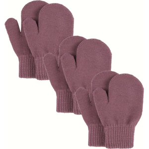 Lindberg Kids' Åsbro Magic Mitten 3-Pack Blush 1-3 years, Blush