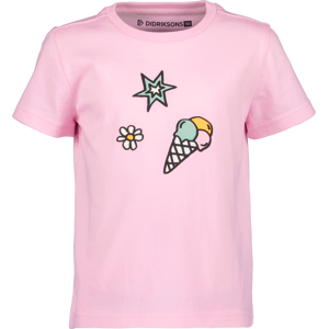 Didriksons Mynta Kids T-Shirt 2 Orchid Pink 100, Orchid Pink