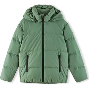 Reima Kids' Down Jacket Paimio Green Clay 128 Reima Kids' Down Jacket Paimio Green Clay 128