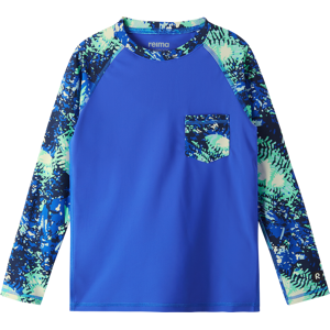 Reima Kids' Kroolaus Sunproof Shirt Sparkly Blue 140 Reima Kids' Kroolaus Sunproof Shirt Sparkly Blue 140