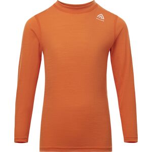 Aclima Kids' LightWool Crew Neck Orange Tiger 100 Aclima Kids' LightWool Crew Neck Orange Tiger 100