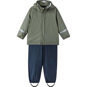Reima Kids' Shell Rain Outfit Tihku Greyish Green 92 Reima Kids' Shell Rain Outfit Tihku Greyish Green 92