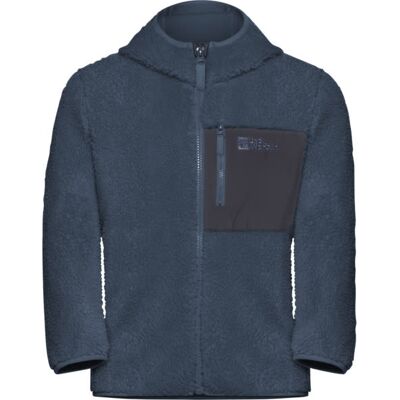 Jack Wolfskin Kids' Ice Curl Hood Jacket Midnight Sky 116 Jack Wolfskin Kids' Ice Curl Hood Jacket Midnight Sky 116