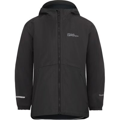 Jack Wolfskin Kids' Iceland 3-in-1 Jacket Black 140 Jack Wolfskin Kids' Iceland 3-in-1 Jacket Black 140