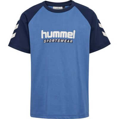 Hummel Hmljr Logo T-Shirt Short Sleeve Dutch Blue 110/116 Hummel Hmljr Logo T-Shirt Short Sleeve Dutch Blue 110/116