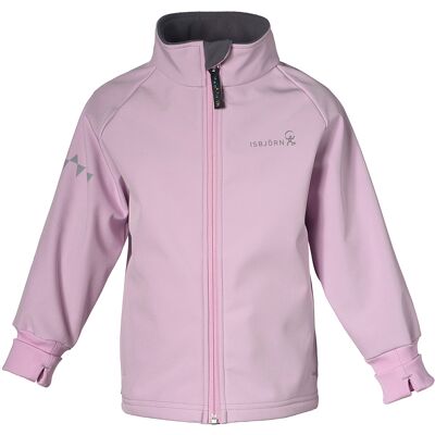 Isbjörn of Sweden Kids' Thunder Wind & Rain Bloc Jacket Frostpink 110/116 Isbjörn of Sweden Kids' Thunder Wind & Rain Bloc Jacket Frostpink 110/116