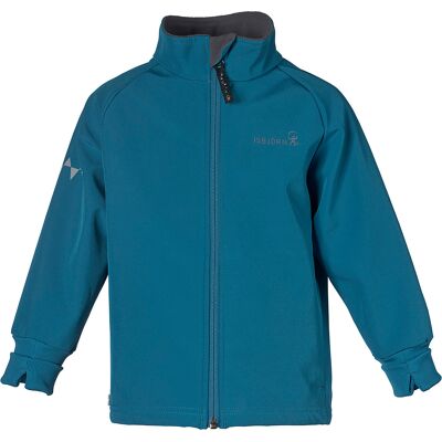 Isbjörn of Sweden Kids' Thunder Wind & Rain Bloc Jacket Teal 122/128 Isbjörn of Sweden Kids' Thunder Wind & Rain Bloc Jacket Teal 122/128