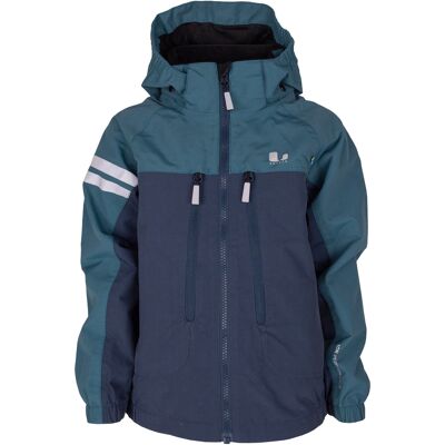 Lindberg Kids' Lingbo Jacket Turquoise/Navy 110 Lindberg Kids' Lingbo Jacket Turquoise/Navy 110
