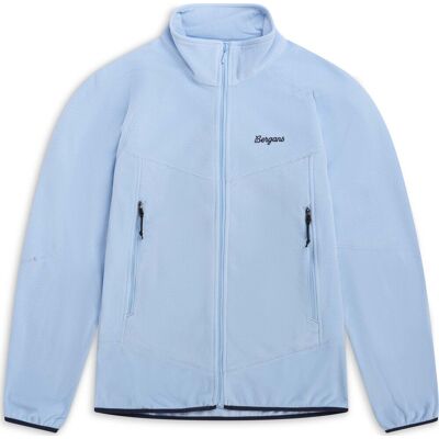 Bergans Juniors' Fleece Midlayer Jacket Cool Blue 164 Bergans Juniors' Fleece Midlayer Jacket Cool Blue 164
