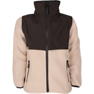 Lindberg Kids' Ramund Pile Jacket Beige 100 Lindberg Kids' Ramund Pile Jacket Beige 100