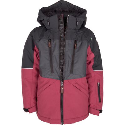 Lindberg Kids' Alpine Winter Jacket Black/Cerise 110 Lindberg Kids' Alpine Winter Jacket Black/Cerise 110