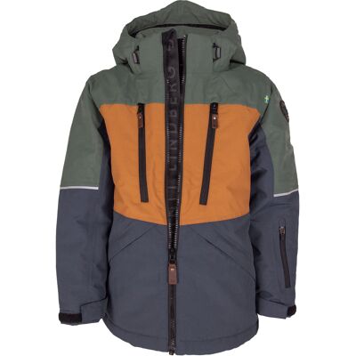 Lindberg Kids' Alpine Winter Jacket Green/Blue 100 Lindberg Kids' Alpine Winter Jacket Green/Blue 100