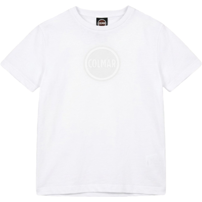 Colmar Boys' T-Shirt With Maxi Logo White T 12Y Colmar Boys' T-Shirt With Maxi Logo White T 12Y