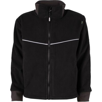 Lindberg Kids' Stormy Jacket Windfleece Black 140 Lindberg Kids' Stormy Jacket Windfleece Black 140