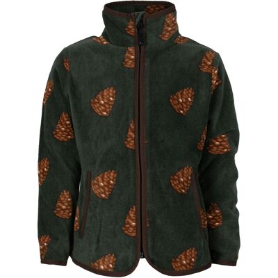 Lindberg Kids' Luleå Fleece Jacket Green 90 Lindberg Kids' Luleå Fleece Jacket Green 90