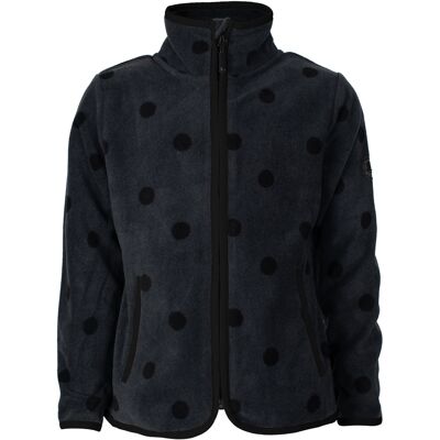 Lindberg Kids' Luleå Fleece Jacket Anthracite 90 Lindberg Kids' Luleå Fleece Jacket Anthracite 90