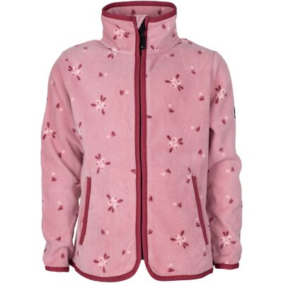 Lindberg Kids' Luleå Fleece Jacket Rose 90 Lindberg Kids' Luleå Fleece Jacket Rose 90