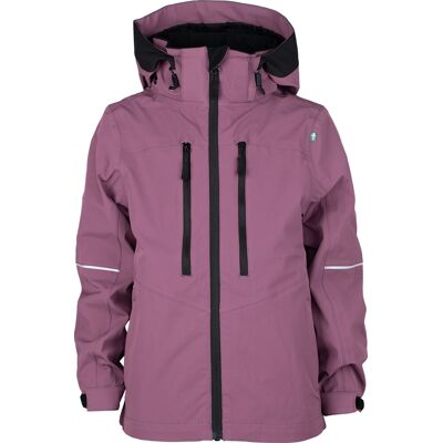 Lindberg Kids' Drammen Shell Jacket Dry Rose 110 Lindberg Kids' Drammen Shell Jacket Dry Rose 110