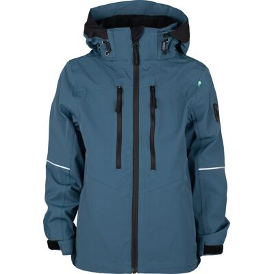 Lindberg Kids' Drammen Shell Jacket Petroleum 110 Lindberg Kids' Drammen Shell Jacket Petroleum 110