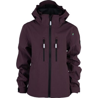 Lindberg Kids' Nordvind Shell Jacket Plum 130 Lindberg Kids' Nordvind Shell Jacket Plum 130