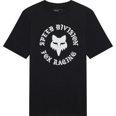 Fox Youth Badge Tee Ultra Black Youth XL Fox Youth Badge Tee Ultra Black Youth XL
