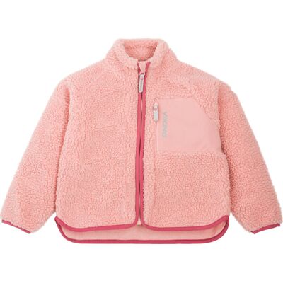 Viking Kids' Playtime Pile Midlayer Jacket Light Pink 122 Viking Kids' Playtime Pile Midlayer Jacket Light Pink 122