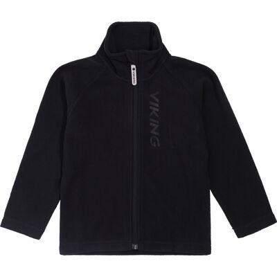 Viking Kids' Playtime Fleece Jacket Warm Black 134 Viking Kids' Playtime Fleece Jacket Warm Black 134