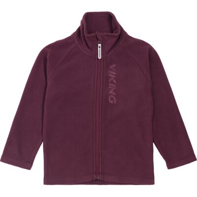 Viking Kids' Playtime Fleece Jacket Warm Plum 92 Viking Kids' Playtime Fleece Jacket Warm Plum 92