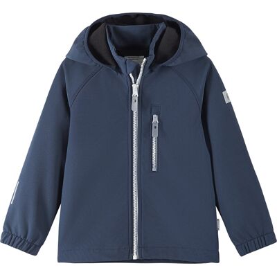 Reima Kids' Softshell Jacket Vantti Navy 98 Reima Kids' Softshell Jacket Vantti Navy 98