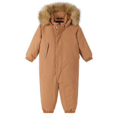 Reima Kids' Gotland tec Winter Overall Peanut Brown 98 Reima Kids' Gotland tec Winter Overall Peanut Brown 98