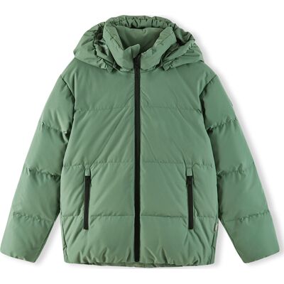 Reima Kids' Down Jacket Paimio Green Clay 152 Reima Kids' Down Jacket Paimio Green Clay 152