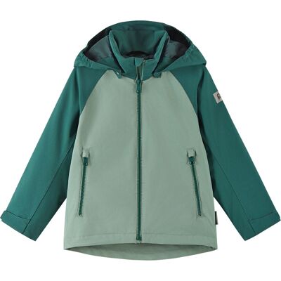 Reima Kids' tec Jacket Sulkava Stone Green 104 Reima Kids' tec Jacket Sulkava Stone Green 104