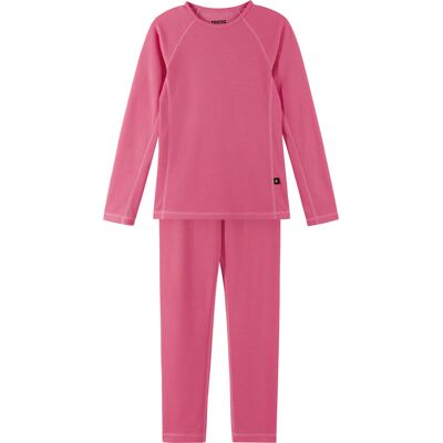 Reima Kids' Thermal Set Lani Soft Coral 140 Reima Kids' Thermal Set Lani Soft Coral 140