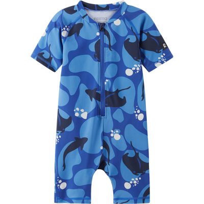 Reima Kids' Atlantti Sunproof Overall Sparkly Blue 92 Reima Kids' Atlantti Sunproof Overall Sparkly Blue 92