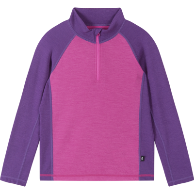 Reima Kids' Viihdyn Wool Sweater Fucshia 134 Reima Kids' Viihdyn Wool Sweater Fucshia 134