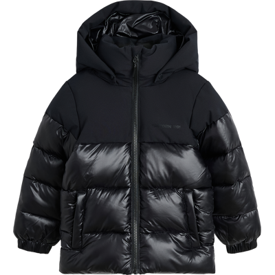 Tretorn Kids' Flake Puffer Jacket Black 110/116 Tretorn Kids' Flake Puffer Jacket Black 110/116