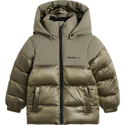 Tretorn Kids' Flake Puffer Jacket Smokey Olive 158/164 Tretorn Kids' Flake Puffer Jacket Smokey Olive 158/164
