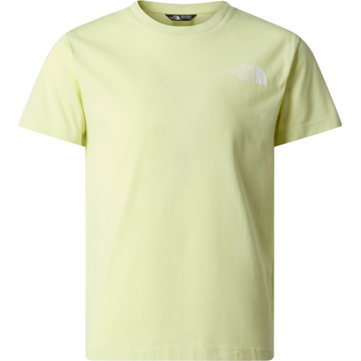 The North Face Teens' Simple Dome T-Shirt Lemon Mist M The North Face Teens' Simple Dome T-Shirt Lemon Mist M