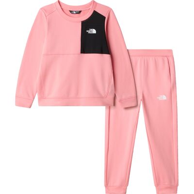 The North Face Kids' TNF Performance Fleece Set Coral Crush 6 The North Face Kids' TNF Performance Fleece Set Coral Crush 6
