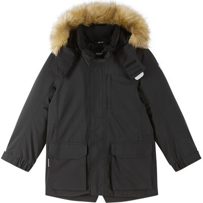 Reima Kids' tec Winter Jacket Ajaton Black 122 Reima Kids' tec Winter Jacket Ajaton Black 122